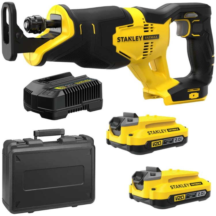STANLEY SFMCS300D2K Piła szablasta akumulatorowa 18V