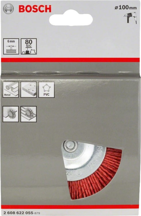 BOSCH Szczotka tarczowa z drutu 100mm