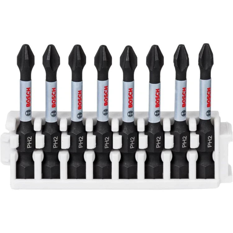 BOSCH Bity udarowe końcówki Philips 1/4'' 50mm 8el