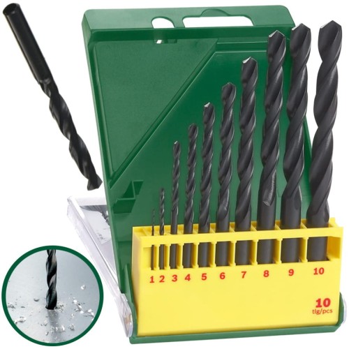 BOSCH 2607019442 Zestaw wierteł do metalu HSS-R 1-10mm 10szt