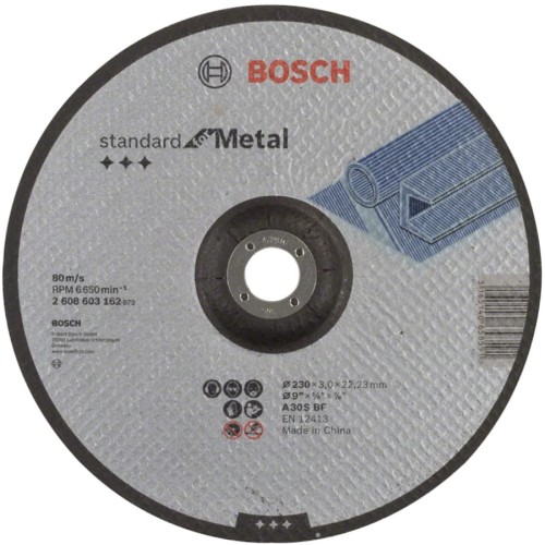 BOSCH Tarcza tnąca do metalu 230x22,2 mm Standard for Metal 2608603162