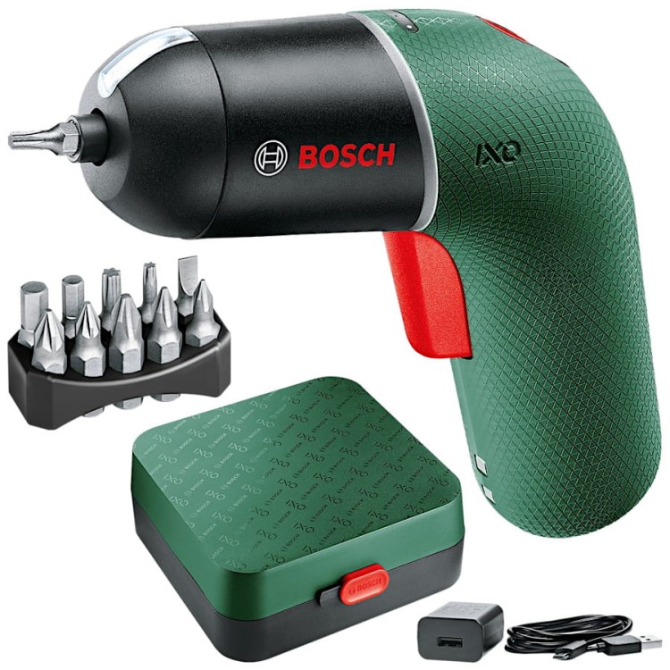 BOSCH Wkrętarka akumulatorowa IXO 6 3.6V 1.5Ah + Bity 10szt.