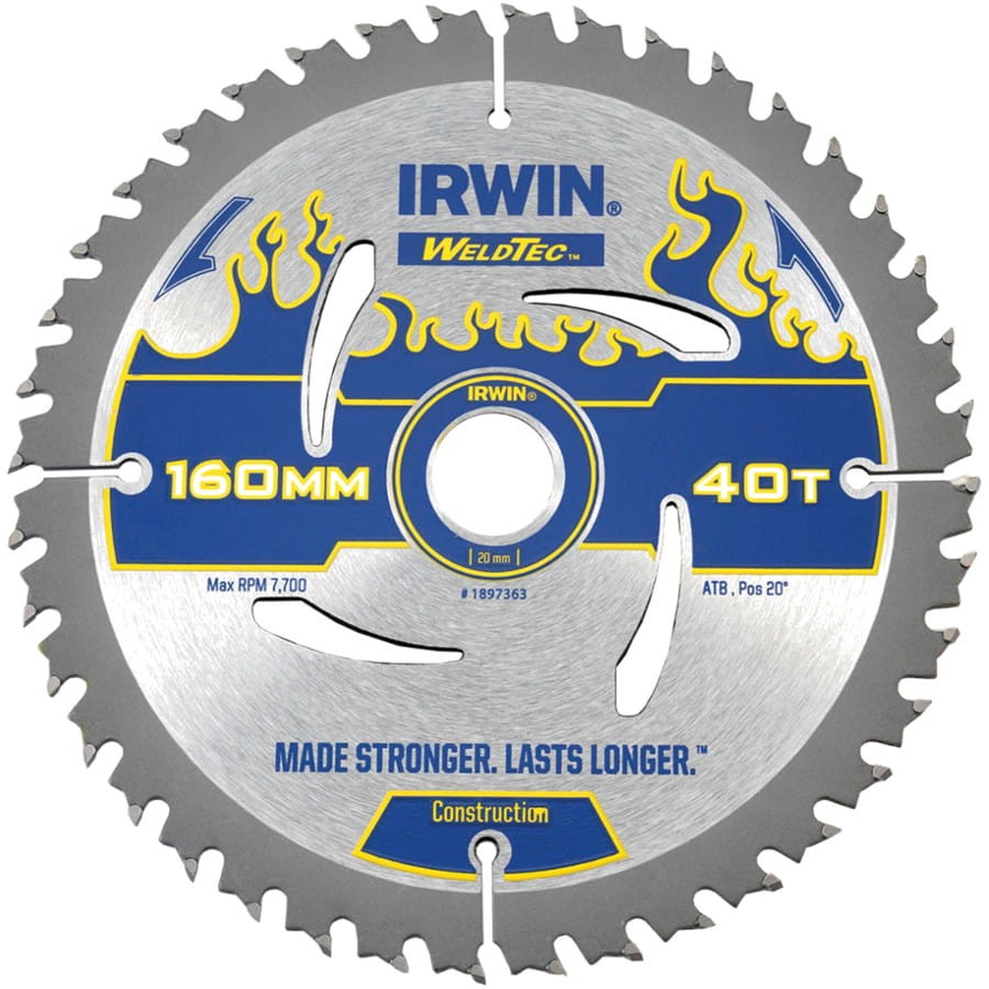 IRWIN 1897363 Tarcza pilarska do drewna 160x20mm 40z