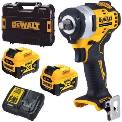 DEWALT DCF903P2 Klucz udarowy akumulatorowy 3/8" 12V + 2x akumulator 5.0Ah + ładowarka