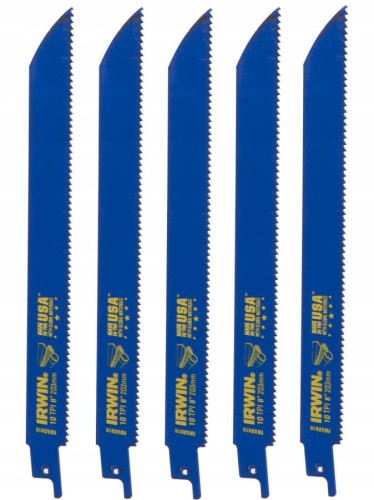 IRWIN 10504157 Brzeszczoty do piły szablastej do drewna i metalu