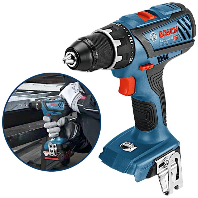 BOSCH GSR 18V-28 Wiertarko-wkrętarka 18V 63Nm