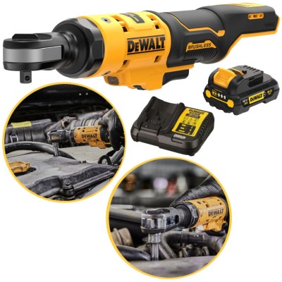 DEWALT DCF503L1G Grzechotka akumulatorowa 81Nm 3/8" 12V + akumulator 3.0Ah + ładowarka