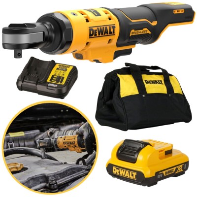 DEWALT DCF504D1 Grzechotka akumulatorowa 81Nm 1/4" 12V + akumulator 2.0Ah + ładowarka
