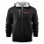 HARVEST Bluza czarna PARKWICK z kapturem L z logo Bosch