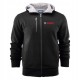 HARVEST Bluza czarna PARKWICK z kapturem L z logo Bosch