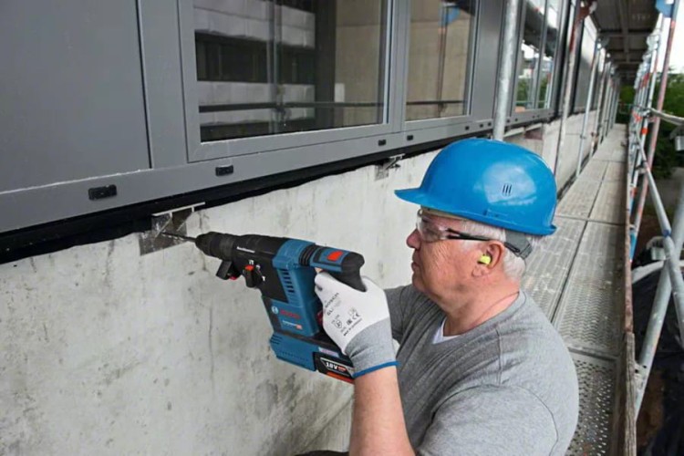 BOSCH GBH 18V-26 Młot udarowo-obrotowy 18V 2.6J SDS-plus - Zastosowanie