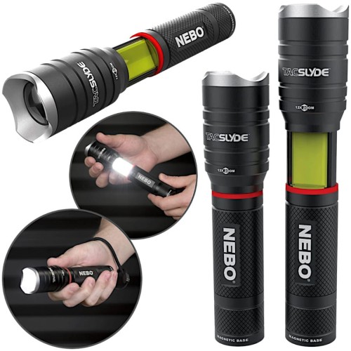 NEBO NE6746 Latarka LED 300lm 12x zoom Tac Slyde