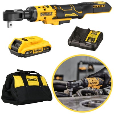 DEWALT DCF512D1 Grzechotka akumulatorowa 1/2" 18V + akumulator 2.0Ah + ładowarka