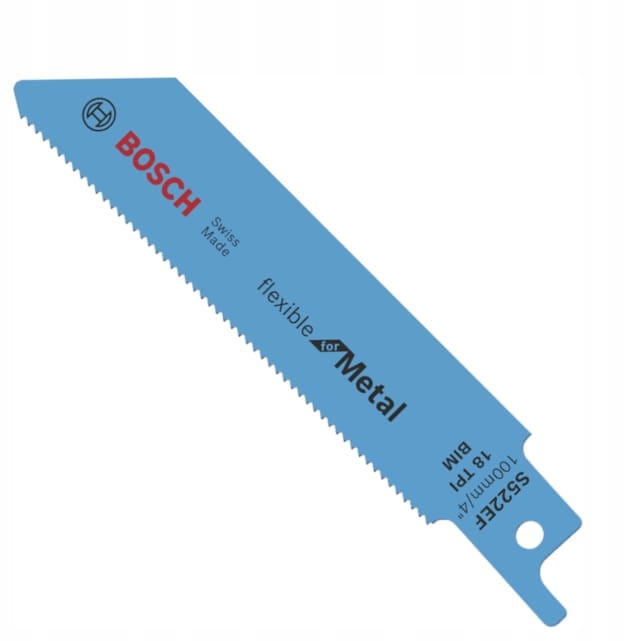 Brzeszczot do pił szablastych S 522 EF, Flexible for Metal