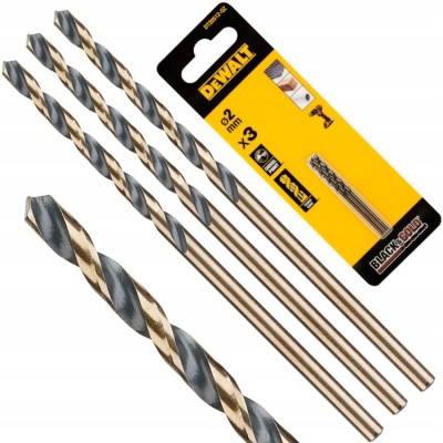 DEWALT DT20512 Wiertło do metalu 2mm 3szt.