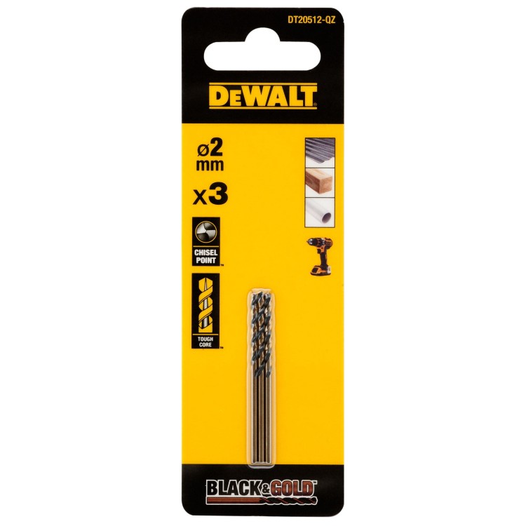 Wiertło do metalu 2mm 3szt.