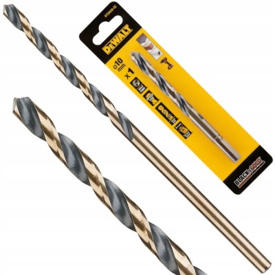 DEWALT DT20530 Wiertło do metalu 10mm Black Gold