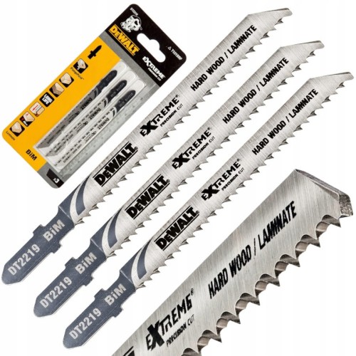 DEWALT DT2219 Brzeszczoty do drewna laminatu 3szt.