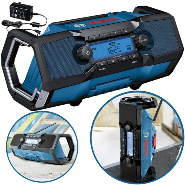 BOSCH GPB 18V-2 C Radio budowlane akumulatorowe 12V