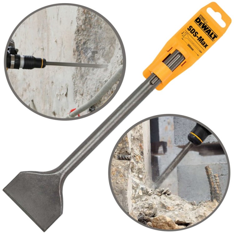 DEWALT DT6825 Dłuto płaskie do betonu SDS-Max 80x400mm