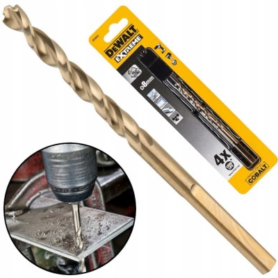 DEWALT DT4912 Wiertło do metalu kobalt 8mm 1szt