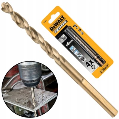 DEWALT DT4908 Wiertło do metalu kobalt 6mm 1szt