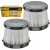 DEWALT DCV501L Filtr wymienny do odkurzacza 2szt.
