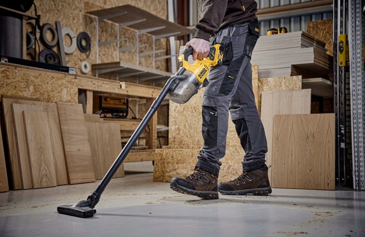 zastosowanie odkurzacza ręcznego akumulatorowego DeWALT DCV501LN