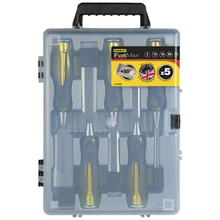 Zestaw dłut 6-32mm 5szt. THRU TANG