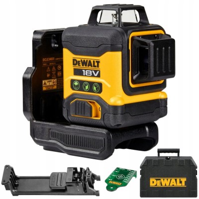 Laser krzyżowy zielony 3x360 aku DeWalt DCLE34031N