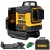 Laser krzyżowy zielony 3x360 aku DeWalt DCLE34031N