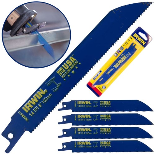 IRWIN 10504152 Zestaw brzeszczotów do metalu 152mm 5szt