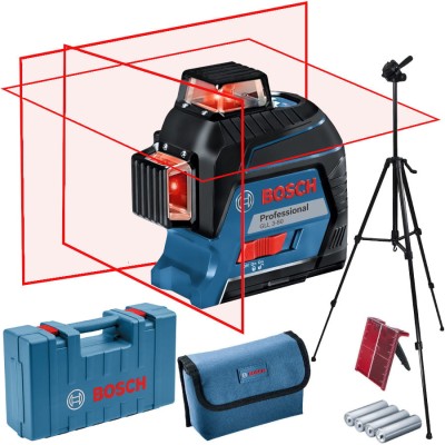 BOSCH Laser krzyżowy GLL 3-80 Professional + statyw W260