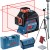 BOSCH Laser krzyżowy GLL 3-80 Professional + tyczka GT-320 + statyw W260