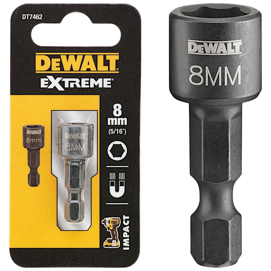 DEWALT DT7462 Nasadka udarowa 8mm HEX Extreme
