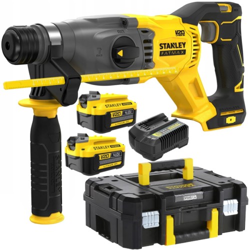 STANLEY SFMCH900M22 Młotowiertarka udarowa SDS+ 18V 2x 4Ah + ładowarka