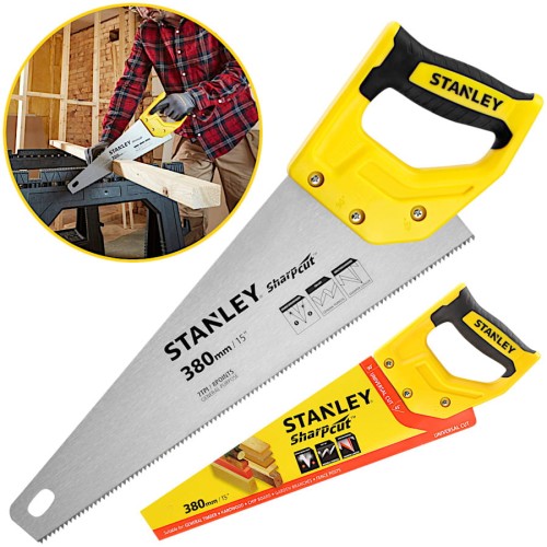 STANLEY 20-366 Piła płatnica do drewna SharpCut 380mm 7z/cal