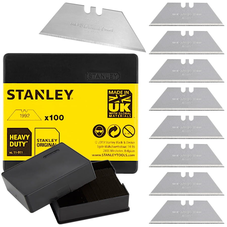 STANLEY 1-11-921 ostrza trapezowe długie 100 sztuk