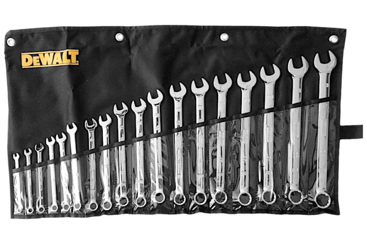 Zestaw kluczy płasko-oczkowych 6-24mm 18szt. DEWALT DWMT19237-1