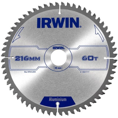 IRWIN 1907777 Tarcza do aluminium 216x30mm 60z OPP IR