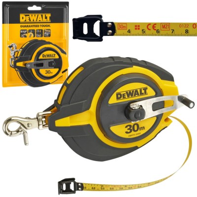 DEWALT DWHT0-34093 Taśma miernicza stalowa 30m