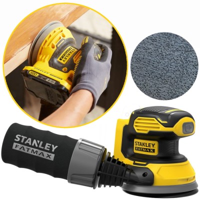 STANLEY SFMCW220B Szlifierka mimośrodowa 18V 125mm V20 "body"