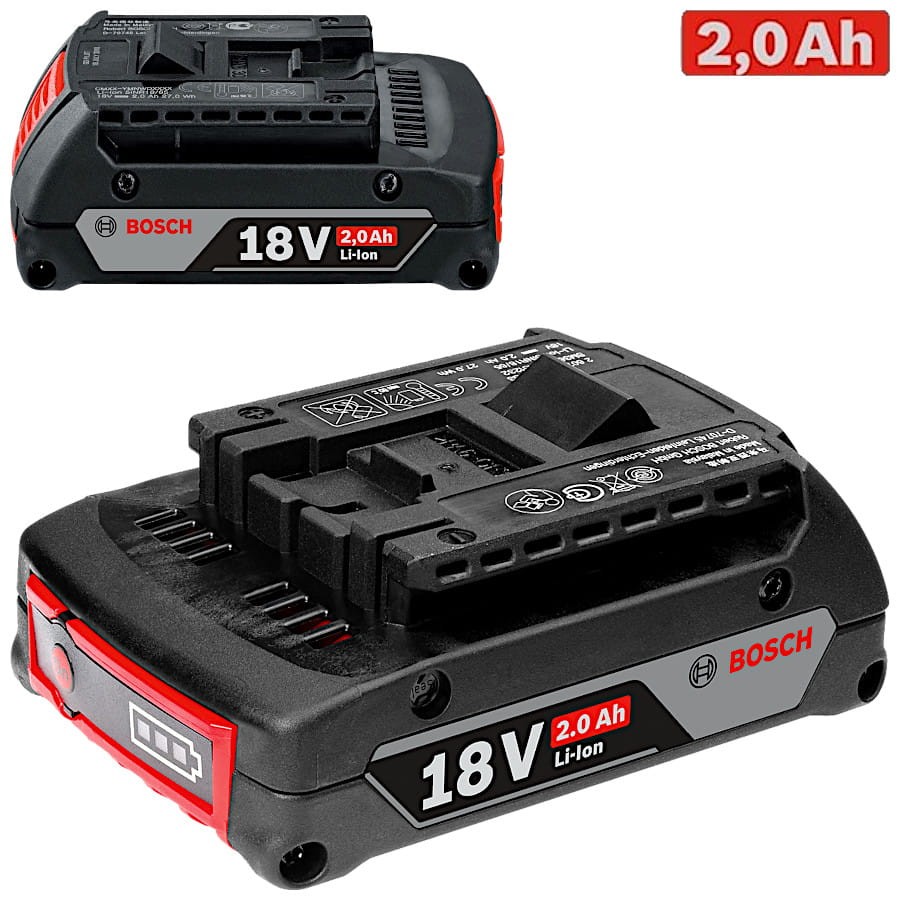 BOSCH Akumulator GBA 18V 2.0Ah Li-Ion wsuwany