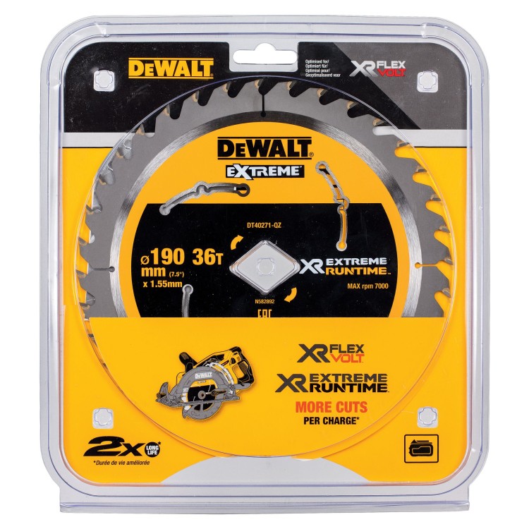 DEWALT DT40271 tarcza do cięcia drewna