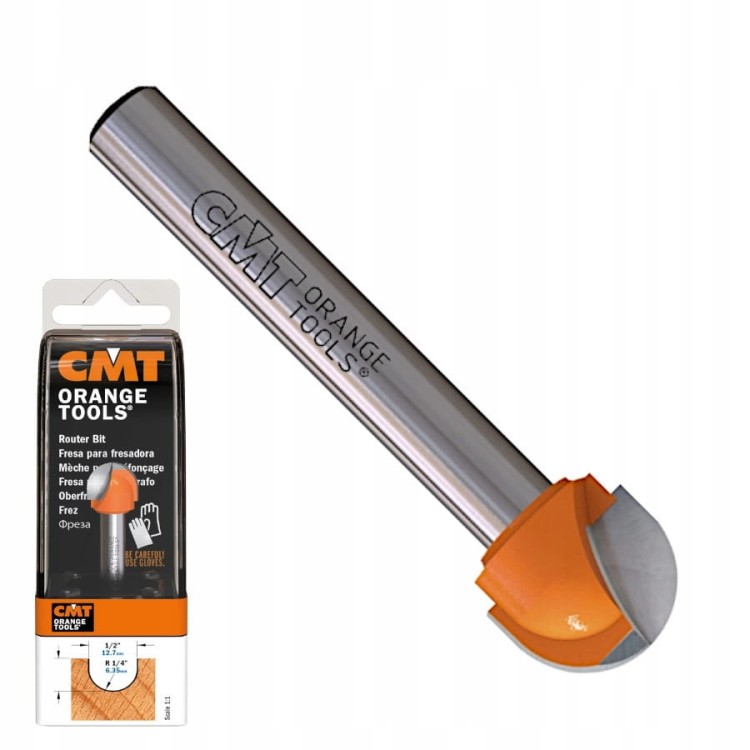 CMT 914.127.11 Frez do korytek i czasz 12,7mm
