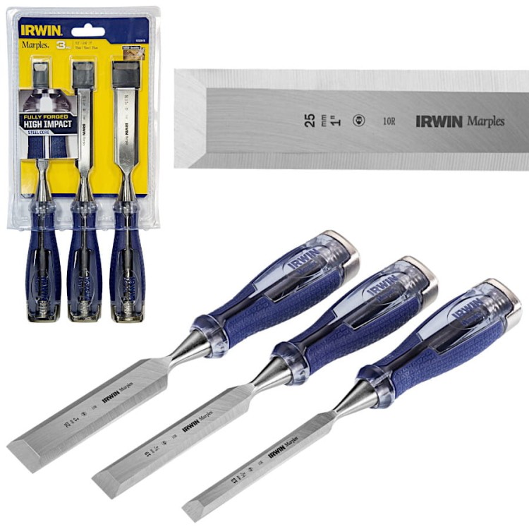 IRWIN Zestaw dłut Marples MS750 13-25mm 3szt.