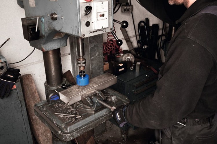 9-częściowy zestaw otwornic bimetalowych marki Irwin