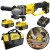 STANLEY SFMCG400B Szlifierka kątowa 125mm 18V Seria V20 2x4Ah + ładowarka + torba