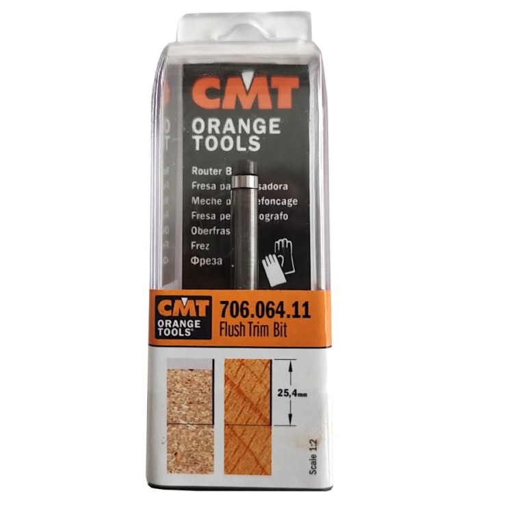 CMT Frez prosty dolne łożysko 6.35mm 706.064.11
