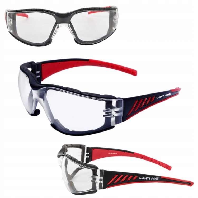 LAHTI PRO L1500500 Okulary ochronne bezbarwne